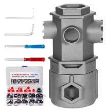 Multifunctional Faucet Wrench - 16-in-1 Adjustable Plumbing Spanner Tool for Under-Sink Repair and Pipe Fitment