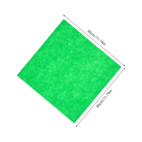 30pcs Green Felt Sheets Fabric for Crafts Decorations Patchwork 2
