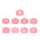 45 Pcs Plastic Cookie Mold Press-On Pumpkin Baking Supplies 1