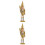2 Pcs Nutcracker Figure Puppet Soldier Xmas Decor 4
