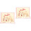4 Pcs 3D Paper Christmas Greeting Cards 5