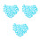 300 Pcs Glowing Aquarium Rocks Decors 10
