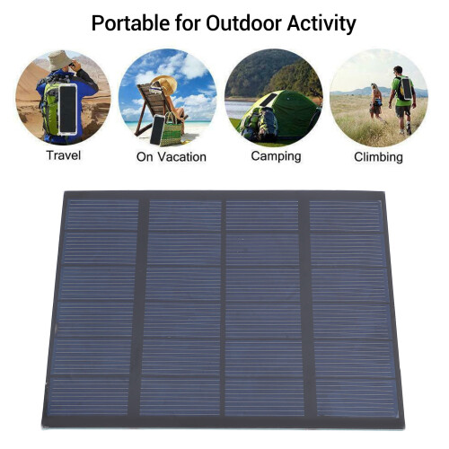 1,5 W 6 V Solarmodul PET-laminiertes Polysilizium 2