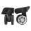 Universal Luggage Wheels Set 2 Pack ABS Suitcase Casters Heavy Duty Replacement 6