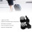 Universal Luggage Wheels Set 2 Pack ABS Suitcase Casters Heavy Duty Replacement 5