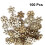 400 Pcs Assorted Wooden Snowflake Cutouts Craft Decor 9