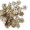 400 Pcs Assorted Wooden Snowflake Cutouts Craft Decor 1
