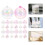 80 Pcs Bubble Pearl Balls Cake Cupcake Decorations 10