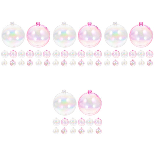 80 Pcs Bubble Pearl Balls Cake Cupcake Decorations 2