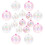 80 Pcs Bubble Pearl Balls Cake Cupcake Decorations 11