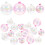 80 Pcs Bubble Pearl Balls Cake Cupcake Decorations 1