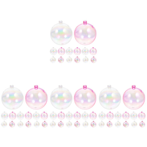 80 Pcs Bubble Pearl Balls Cake Cupcake Decorations 1
