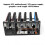 Stackable Mining Case for 6/8 GPUs - Open Rig Frame for ETH/ETC/ZEC with Motherboard Bracket & Accessories 3