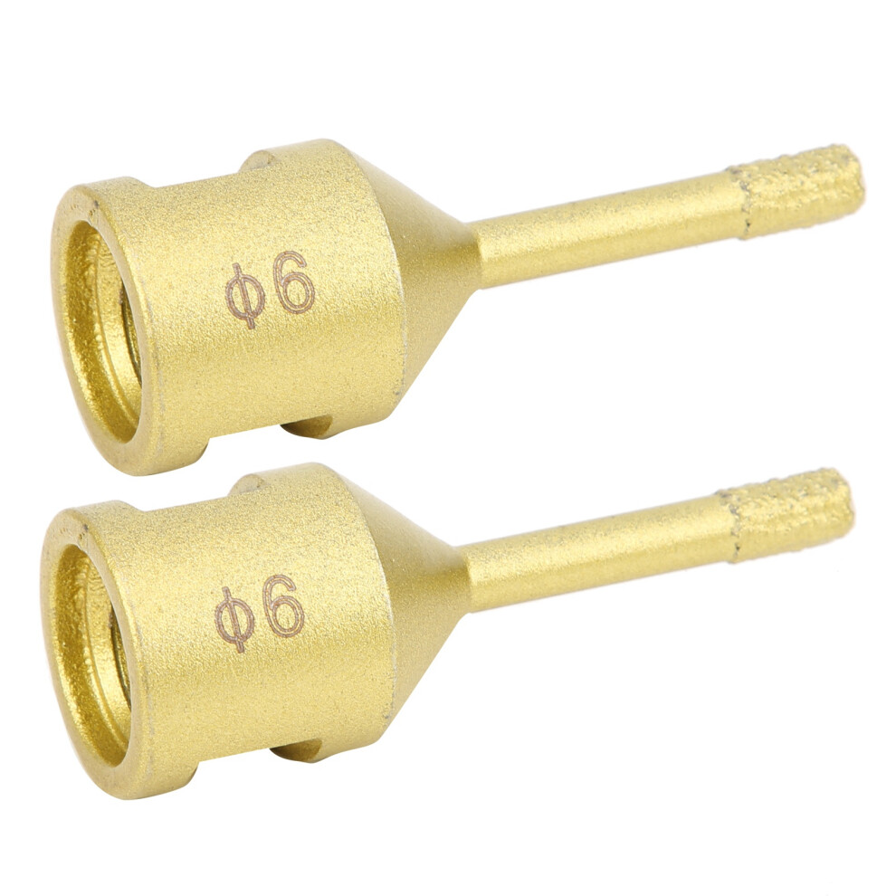 2Pcs Diamond Hole Saw Drill Bit Opener Brazing