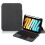 For iPad mini (2024) Leather Case + Touchpad Bluetooth Keyboard with Backlit 1