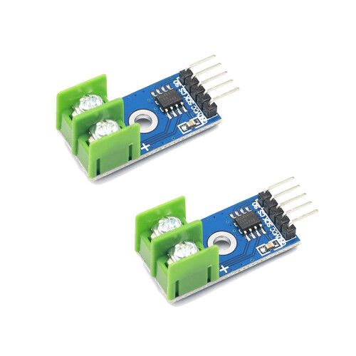 MAX6675 K Type Thermocouple Temperature Sensor Module 2Pcs 3.0-5.5V Cold End Compensation Chip