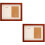 2pcs Medal Display Frame Sports Awards Shadow Box 8