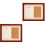 2pcs Medal Display Frame Sports Awards Shadow Box 5