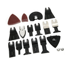 56 Stück Hochleistungs-Sägeblätter-Kit aus Schnellstahl, multifunktional, schwarz, 44-91mm