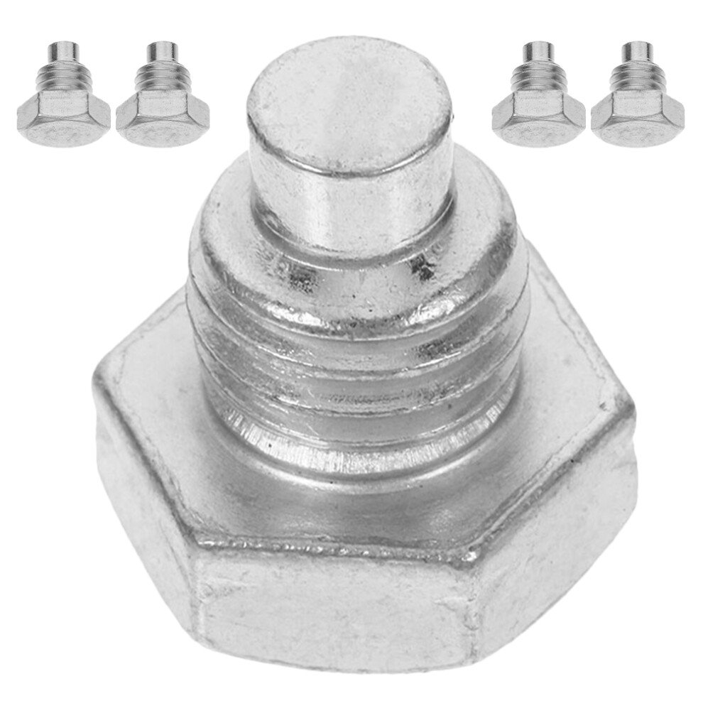 Photos - Nail / Screw / Fastener 5pcs Jack Screw Bolt for Hydraulic Floor Jack Silver