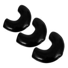 3pcs Saxophone Neck Strap Hook Rubber Sleeve for Alto Tenor Sax