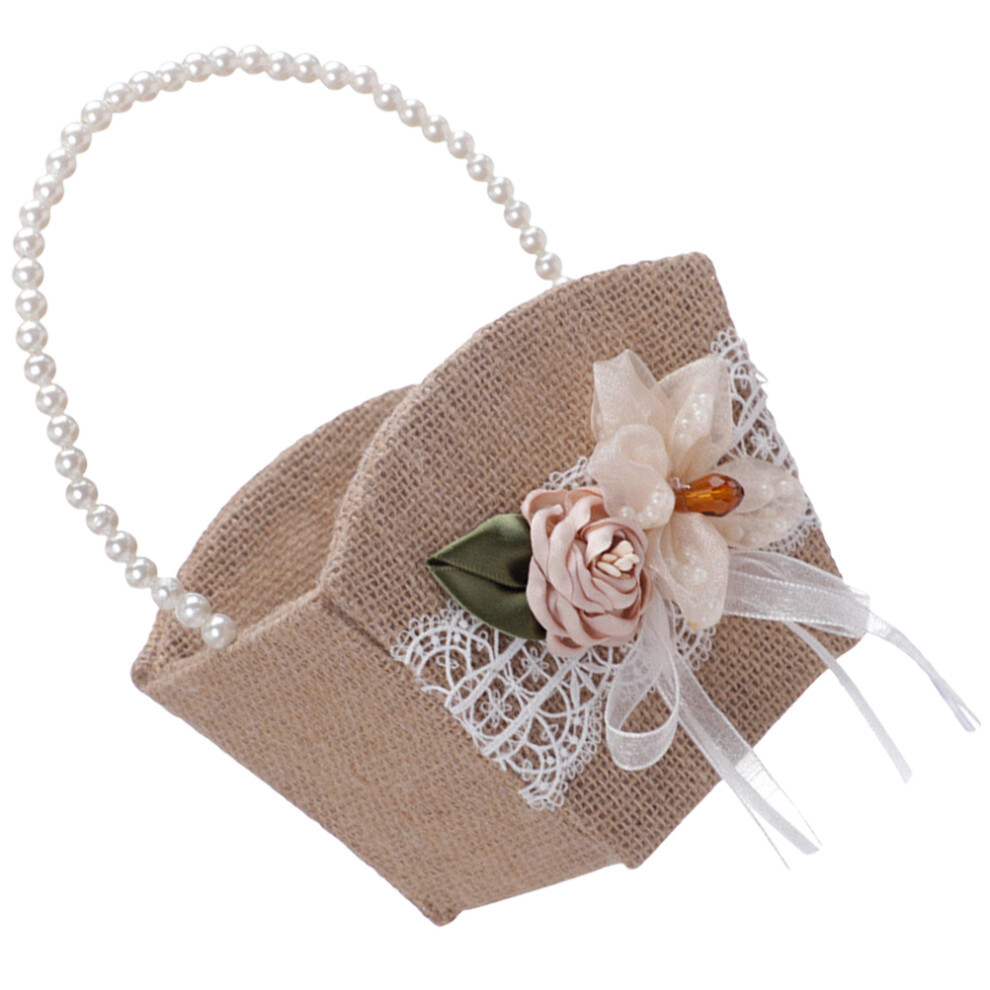 5pcs Hand-Held Flower Basket Wedding Container-image-OPC-PKCNQS2-NEW