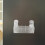 2pcs Suction Cup Fridge Organizer Clear Acrylic Shelf 5 Compartments 7