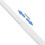 1 Set Extendable Shower Curtain Rod 40-70cm Adjustable Tension 8