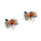 2pcs Tea Party Fascinator Hat Wedding Bride Headband 4