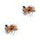 2pcs Tea Party Fascinator Hat Wedding Bride Headband 6