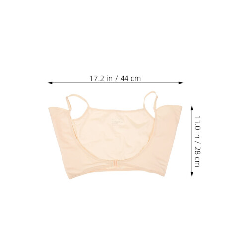 2pcs Women's Washable Breathable Underarm Sweat Pads 1