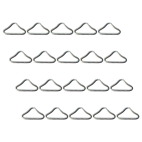 45pcs Iron Triangle Buckle Replacement for Trampoline Models