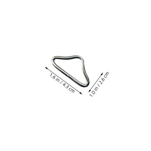 45pcs Iron Triangle Buckle Replacement for Trampoline Models 2
