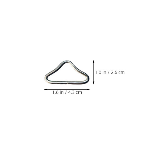 45pcs Iron Triangle Buckle Replacement for Trampoline Models 1