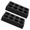 2pcs 8-Hole Coffee Cup Carrier Tray for Hot or Cold Drinks 11