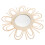 3pcs Rattan Woven Mirror Wall Decor Art Craft 1