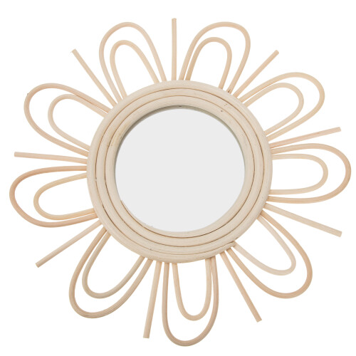 3pcs Rattan Woven Mirror Wall Decor Art Craft 1