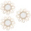 3pcs Rattan Woven Mirror Wall Decor Art Craft 8