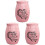 3pcs Stainless Steel Urn for Ashes Storage 2