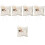5pcs Satin Wedding Ring Pillow Ceremony Cushion 4