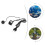 2pcs 2w Adjustable Flow Submersible Water Pump 9