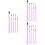 15 Pcs Cake Decorating Tools Fondant Brushes Kit 6