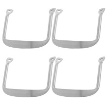 4pcs Stainless Steel Pot Lid Handles for Safe Handling