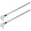 2pcs Stainless Steel Mushroom Foraging Tool 10