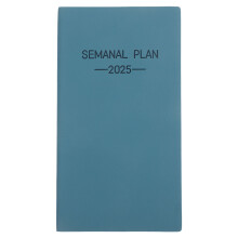 1 Book A6 Spanish Planner Weekly Monthly Notepad
