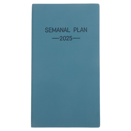 1 Book A6 Spanish Planner Weekly Monthly Notepad