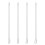 4pcs Clear Blind Wand Replacement with Hook 1