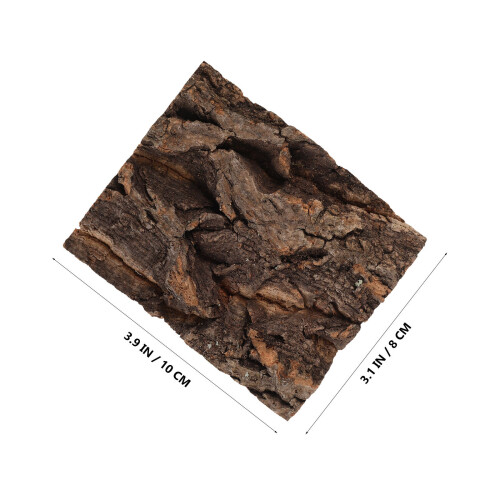 4pcs Terrarium Background Reptile Climbing Platform Hideout Bark 2