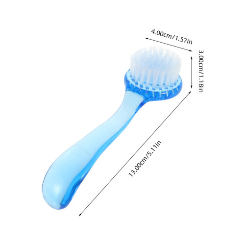 3pcs Manual Face Scrubber Soft Bristle Deep Cleansing Brush 1