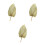 3 Pcs Natural Dried Cattail Leaf Palm Decor 4